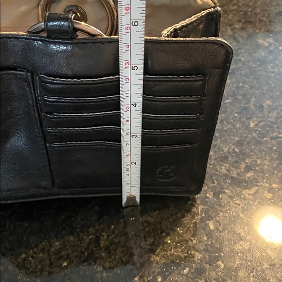 Pouched all leather organizer and purse insert - Picture 8 of 9